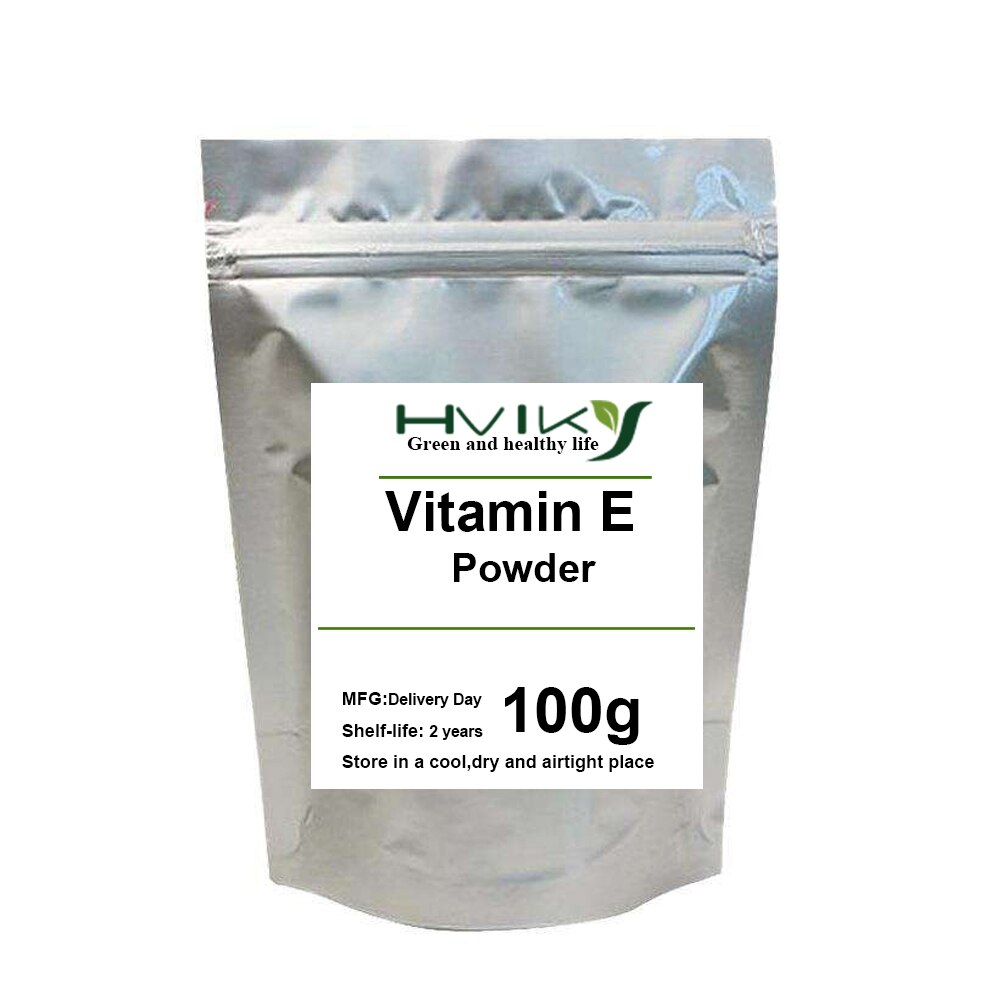 Wysokiej jakości witamina E w proszku, poprawa elastyczności skóry, nawilżanie, opóźnianie starzenia się
