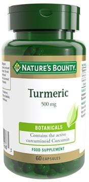 Nature's Bounty Turmeric 500 MG, 60 Capsules