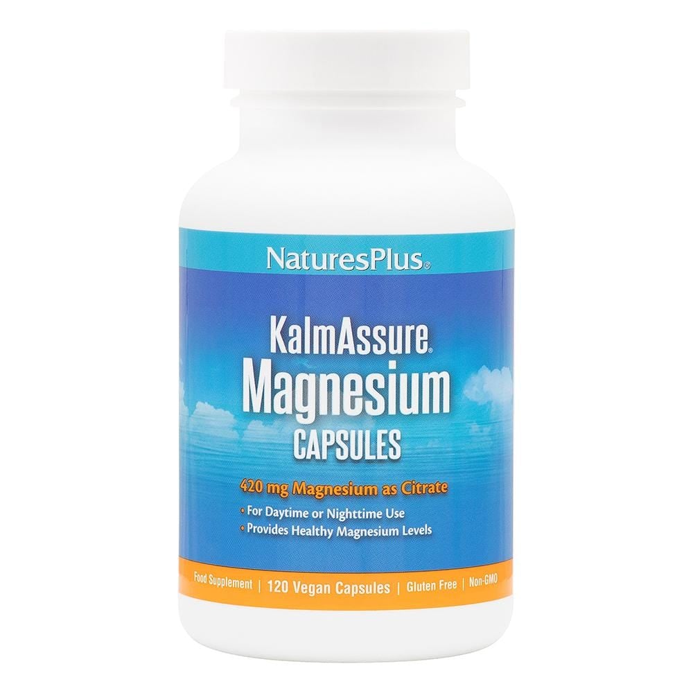 Nature's Plus Kalmassure Magnesium, 120V Capsules
