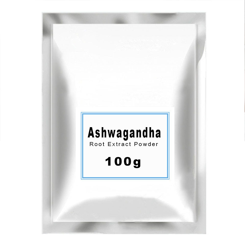 500g-100g Reines Original Ashwagandha Wurzel Withania Somnifera Extrakt Pulver Stärkung der Immunität