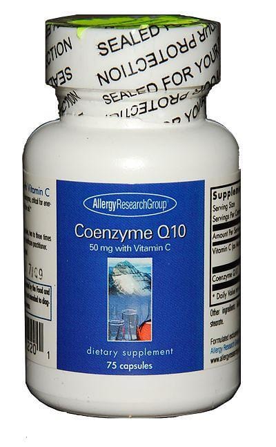Allergy Research Coenzyme Q10, 50mg, 75 VCapsules