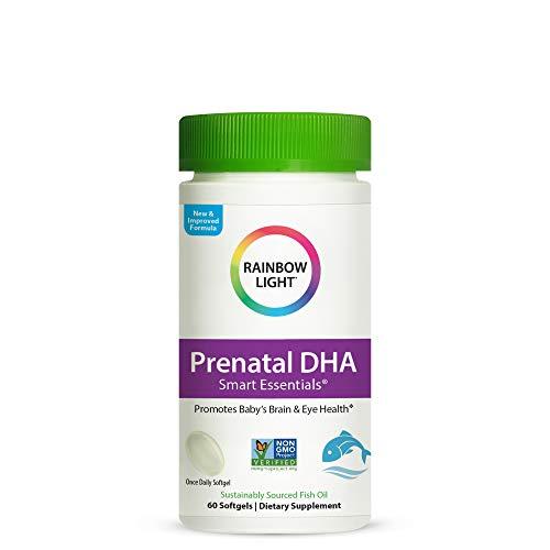 Rainbow Light - Prenatal Dha Smart Essentials, Omega-3 Fatty Acids - 60 Softgels Opakowanie może się różnić