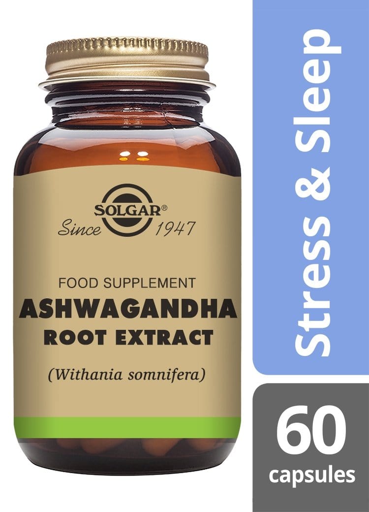 Solgar Ashwagandha-Wurzel-Extrakt, 60 VCapseln