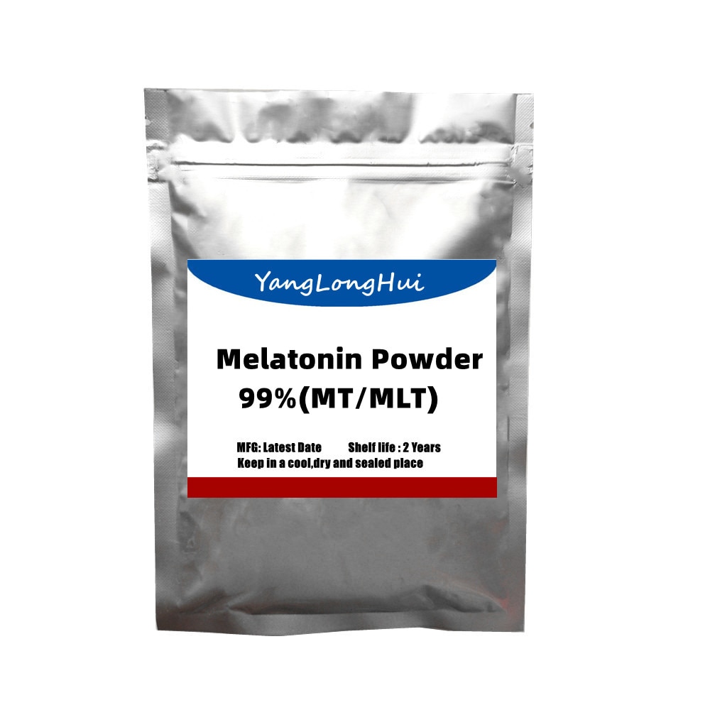 99% Melatonin Powder (MT/MLT) Help Improve Sleep