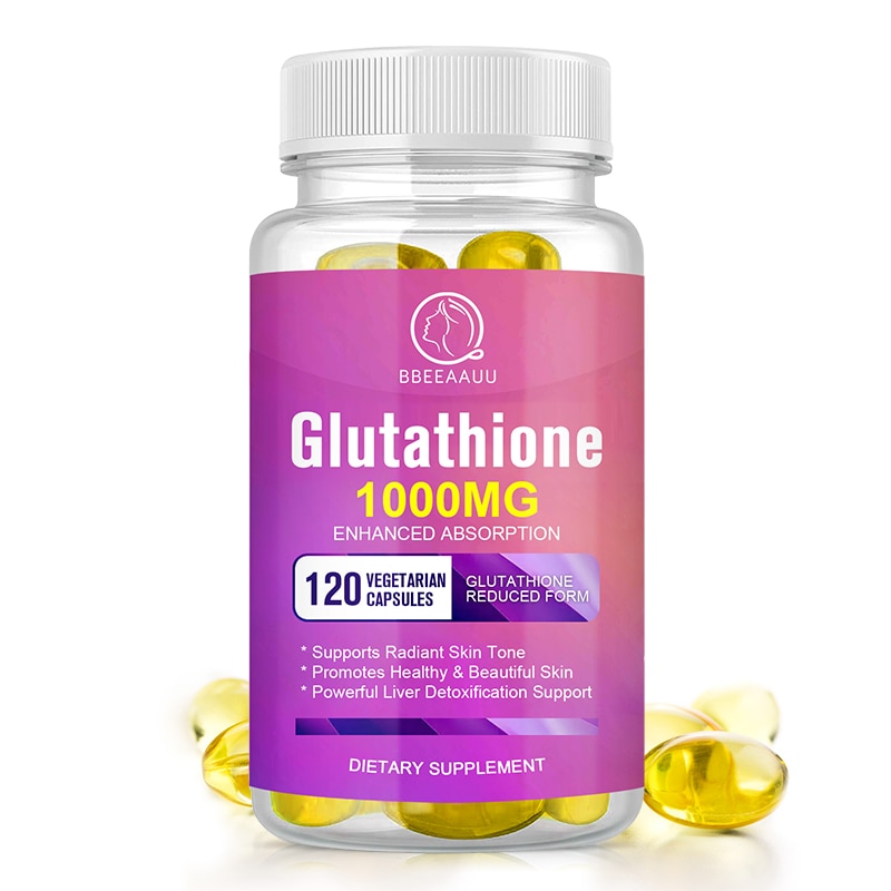 Bbeeaauu Glutathione Essentie Capsule beschermen lever pillen + Anti oxidatie