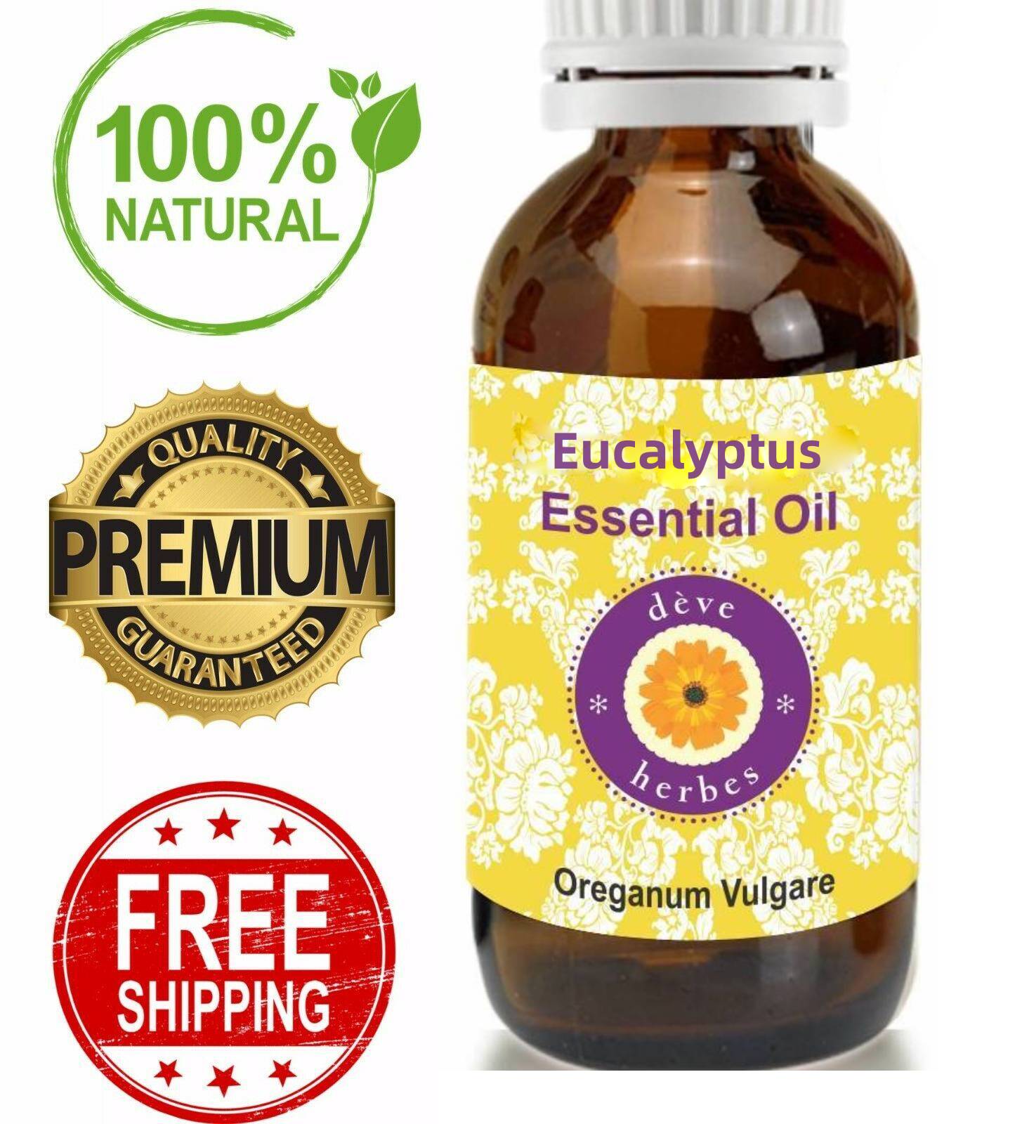 Best Eucalyptus Essential Oil 100% Purely Natural Therapeutic Grade 5ML