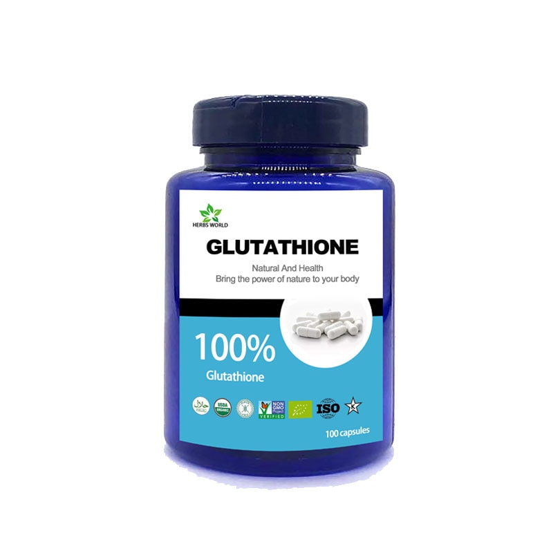 Glutathion 100 Stück/Flasche 100% Glutathionpulver 20:1