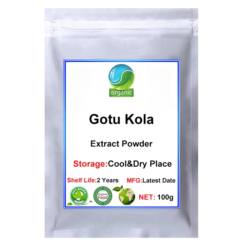 Gotu Kola Extrakt Pulver,Hydrocotyle Asiatica Extrakt,Natürlicher Centella Asiatica Extrakt,Asiaticoside Pulver
