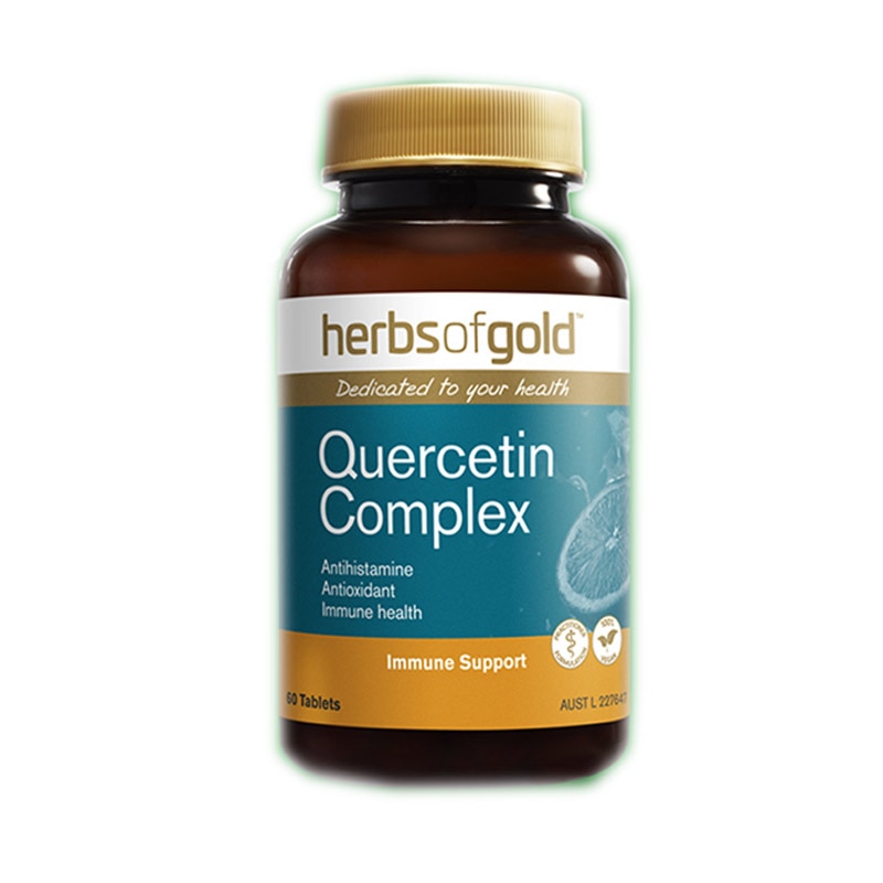 HerbsofGold Quercetine Samengestelde Tabletten 60/capsules