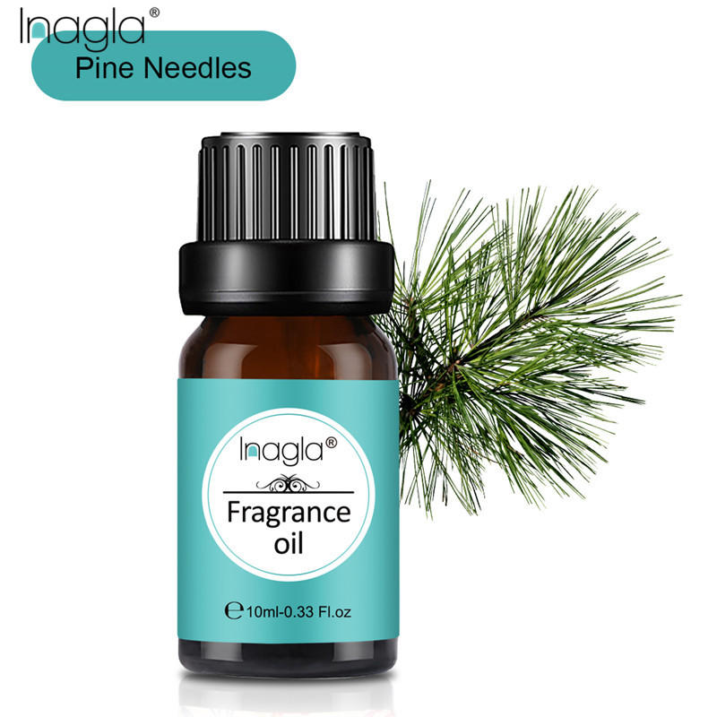 Inagla Pine Needles Fragrance Essential Oils 10ml ren växtfruktolja för aromaterapi