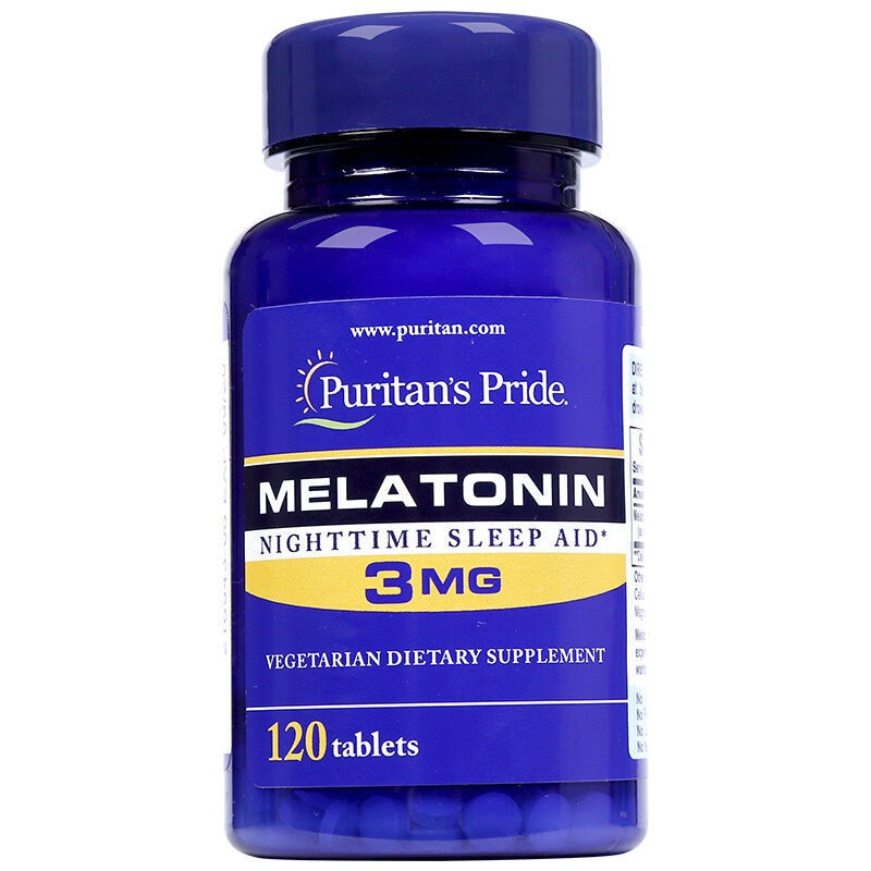 Melatonine 3 mg 120 capsules Melatonine Capsule slaap lekker anti veroudering