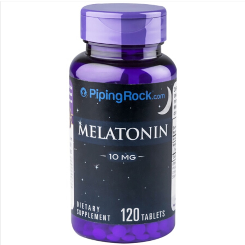 Melatonin-Tabletten für einen ruhigen Schlaf 120 Kapseln