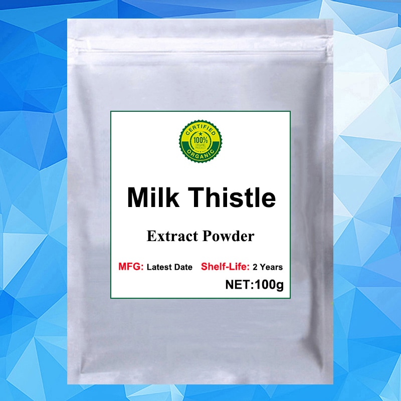 Milk Thistle Extract Powder, Silybum Marianum Powder, Silymarin Extract, Silibinin, Silybin