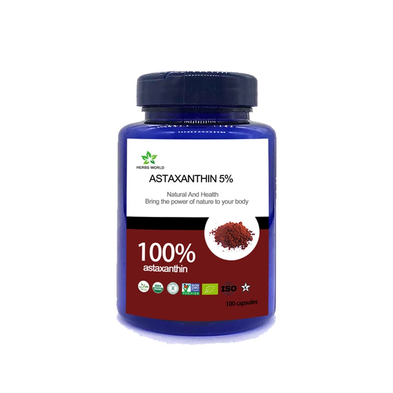 Organic Astaxanthin 5% Organic Haematococcus Extract Astaxanthin