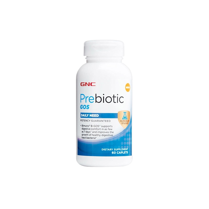 60 capsules of probiotic oligofructose to regulate gastrointestinal constipation in adults