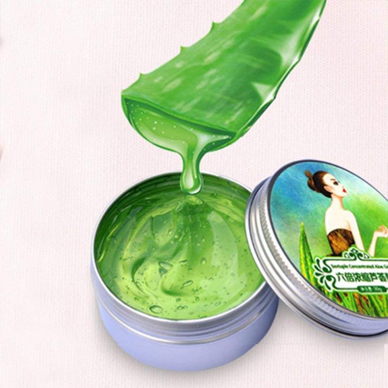 99% Crema de Gel de Aloe Vera Puro y Ecológico Vegano Gel Calmante Hidratante para la Piel Eliminar el Acné Controlar la Grasa Cuidado Facial Calmante e Hidratante