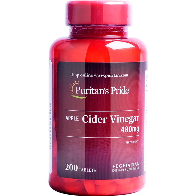 APPLE Cider Vinegar 480 mg 200 tablets