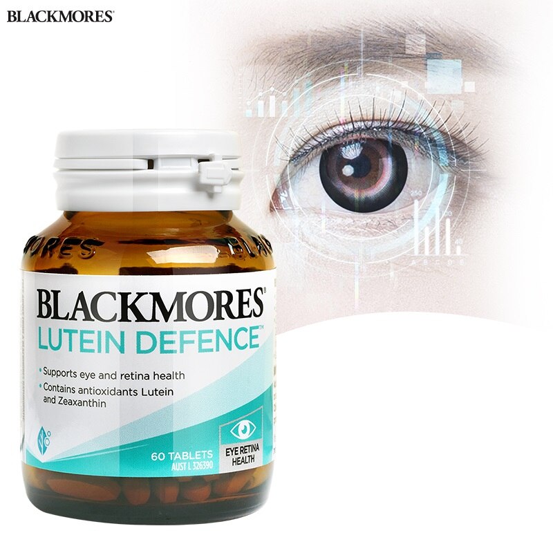 Australien BM Lutein Defence Antioxidant Formula Support Macular Eye Function Health Reduce Relieve Eyestrain Free Radical Damage