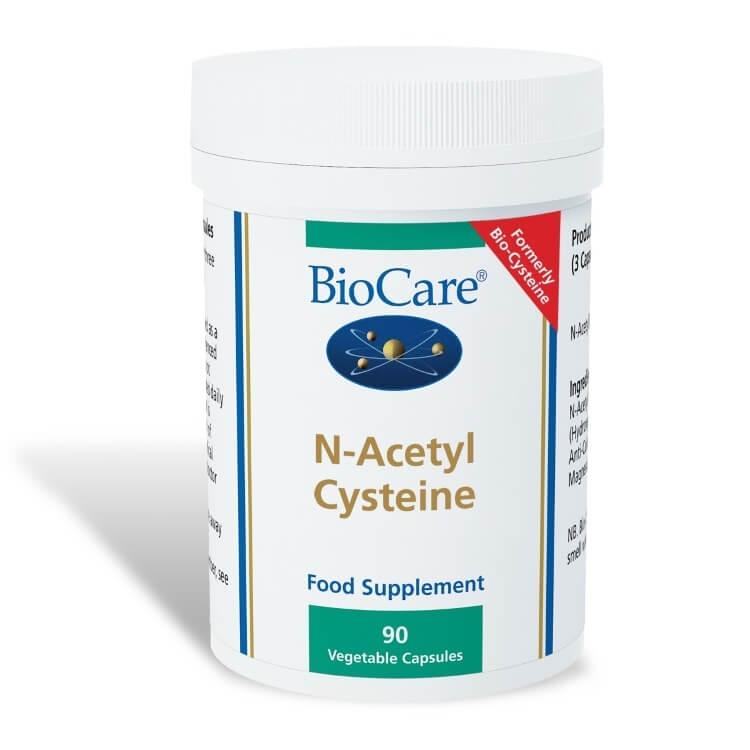 BioCare N-acetylcystein, 90 VCapsler
