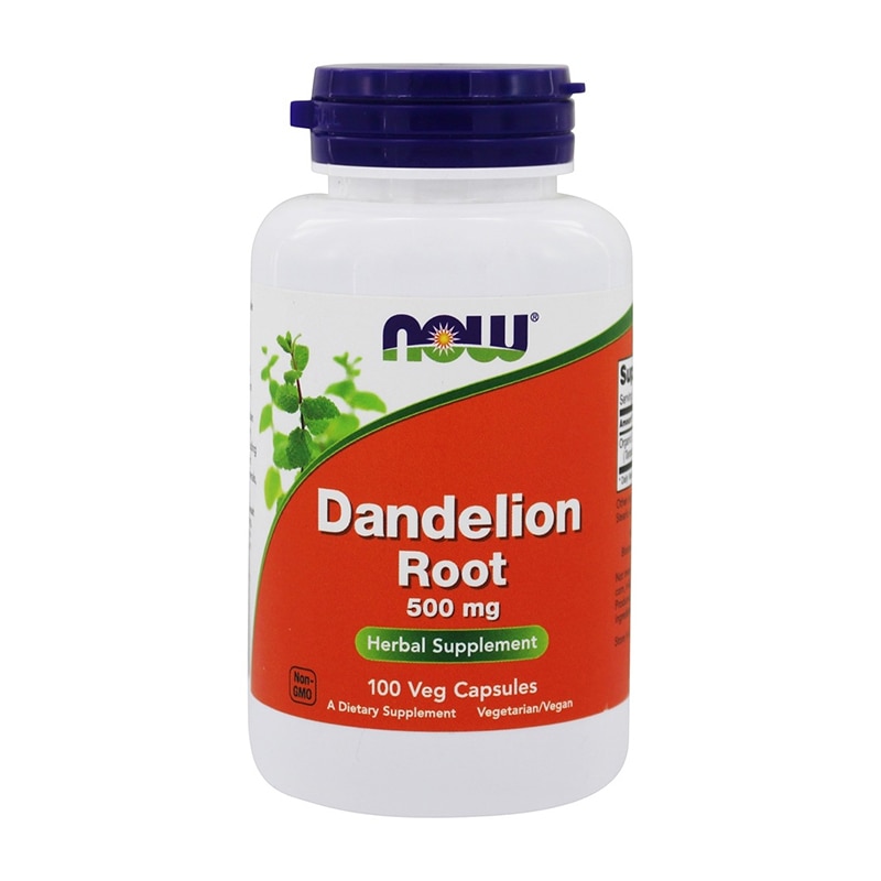Darmowa wysyłka Dandelion Root 500 mg Suplement ziołowy 100 Veg Capsules