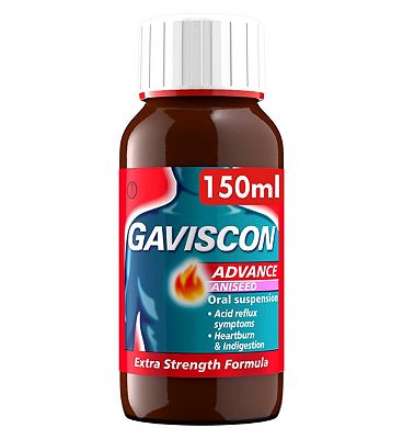 Gaviscon Heartburn & Indigestion Liquid Anis 150ml