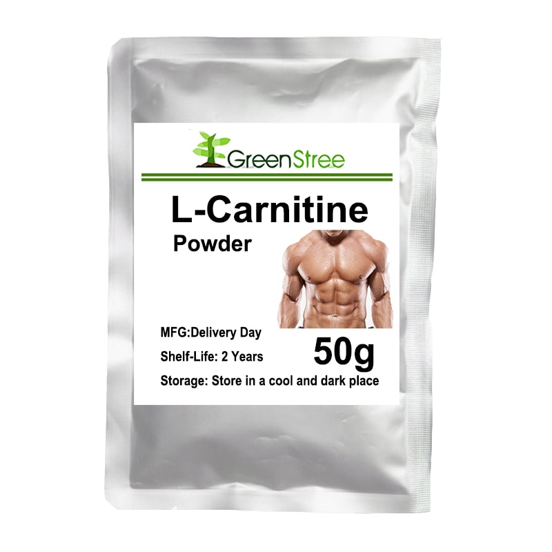 Poudre de L-Carnitine de haute qualité, Vitamine BT Carnitine, Booste votre métabolisme et augmente vos performances, Amélioration du gain musculaire