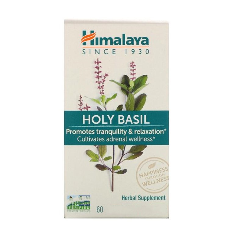 Himalaya Holy Basil 60 Vegetariska kapslar Ayurvediska naturliga örter