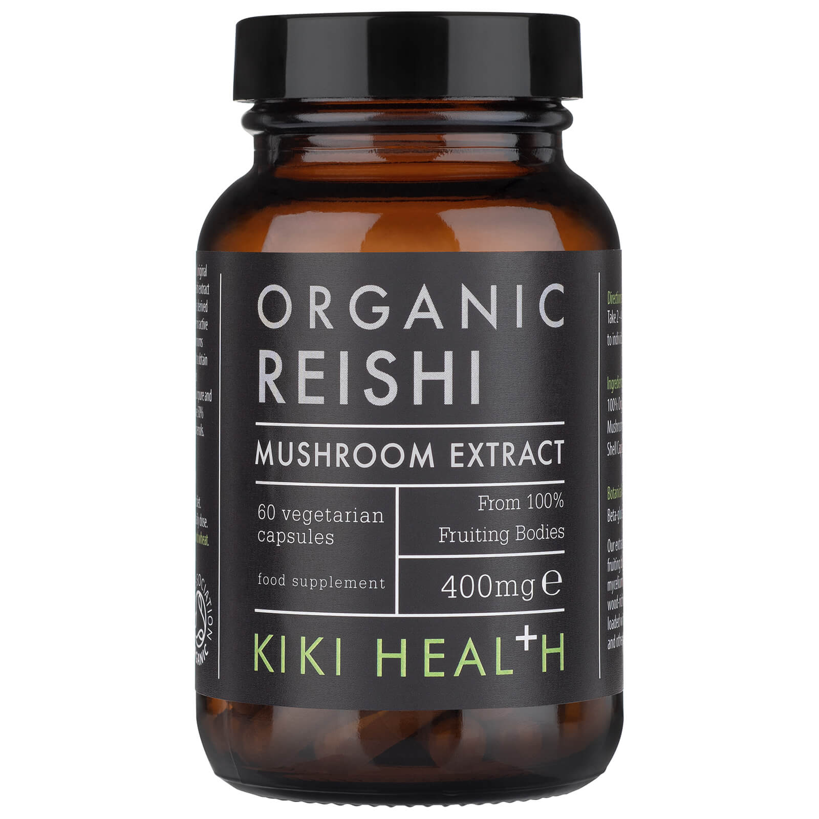 KIKI Health Bio-Reishi-Pilzextrakt (60 Vegicaps)