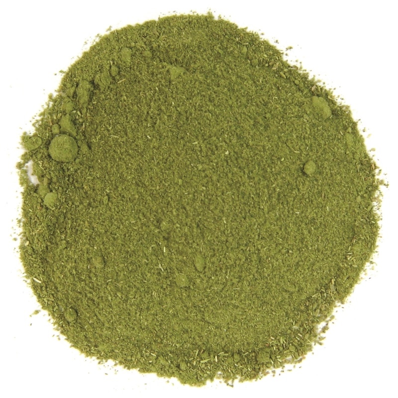 Hoja de alfalfa orgánica en polvo, 16 oz (453 g)