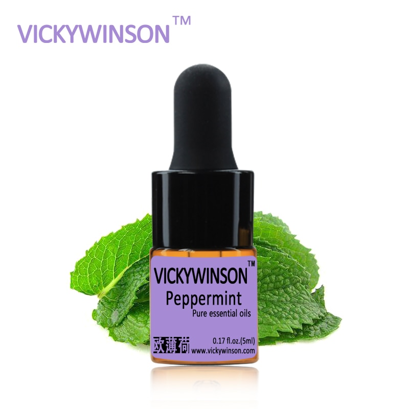 Peppermint essential oil 5ml 100% Pure Essential Oil Deep Clean Pores Black Head essential oils for aromatherapy diffusers
