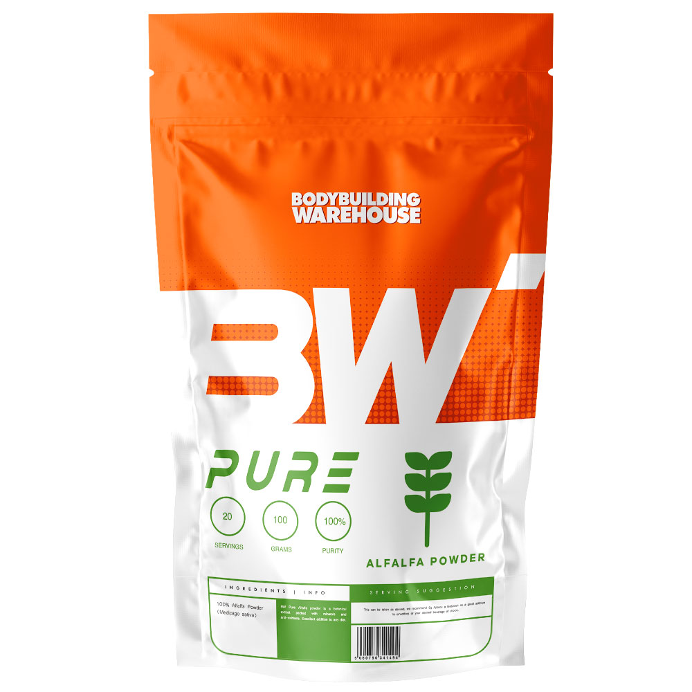 Pure Alfalfa Powder - 250g Health Foods Bodybuilding Warehouse