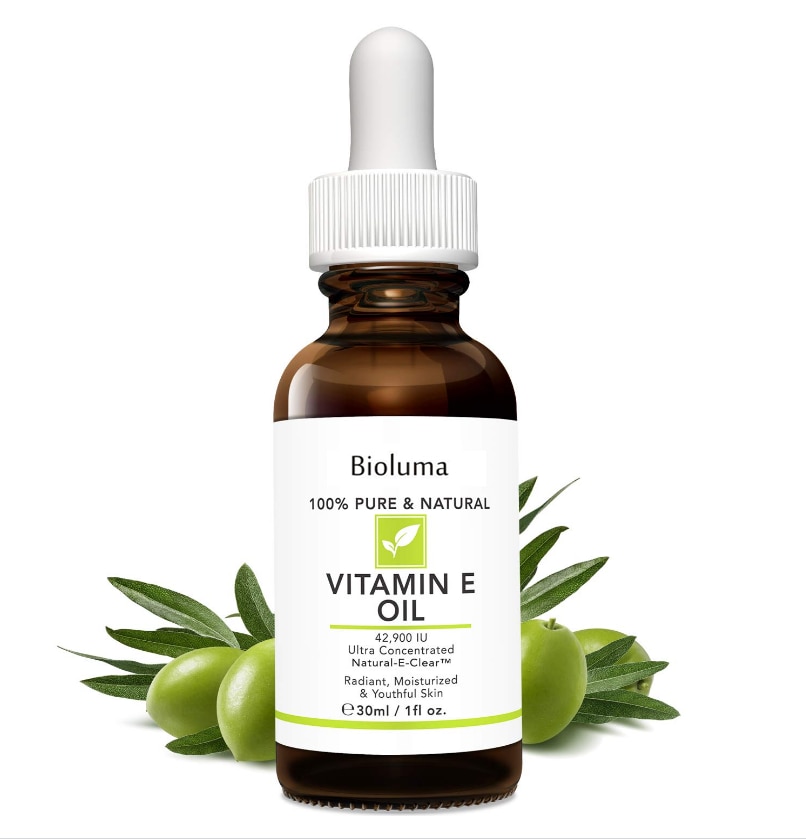 Pure & Natural Cosmetic Vitamin E Oil Essential Oil Skin Care Visibly Reduce Scars,Stretch Marks,Dark Spots & Wrinkles Face Care