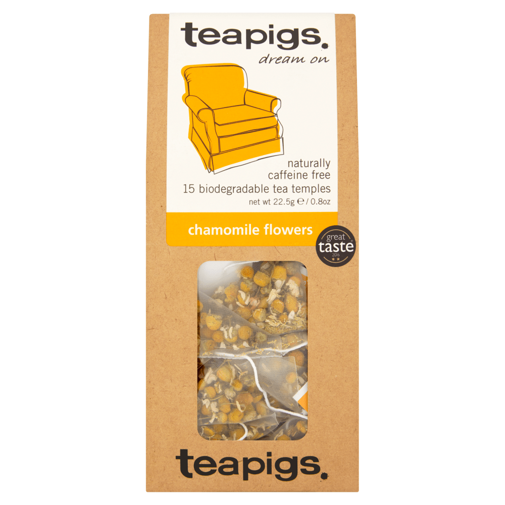Teapigs Chamomile Flowers Tea, 15 Bags