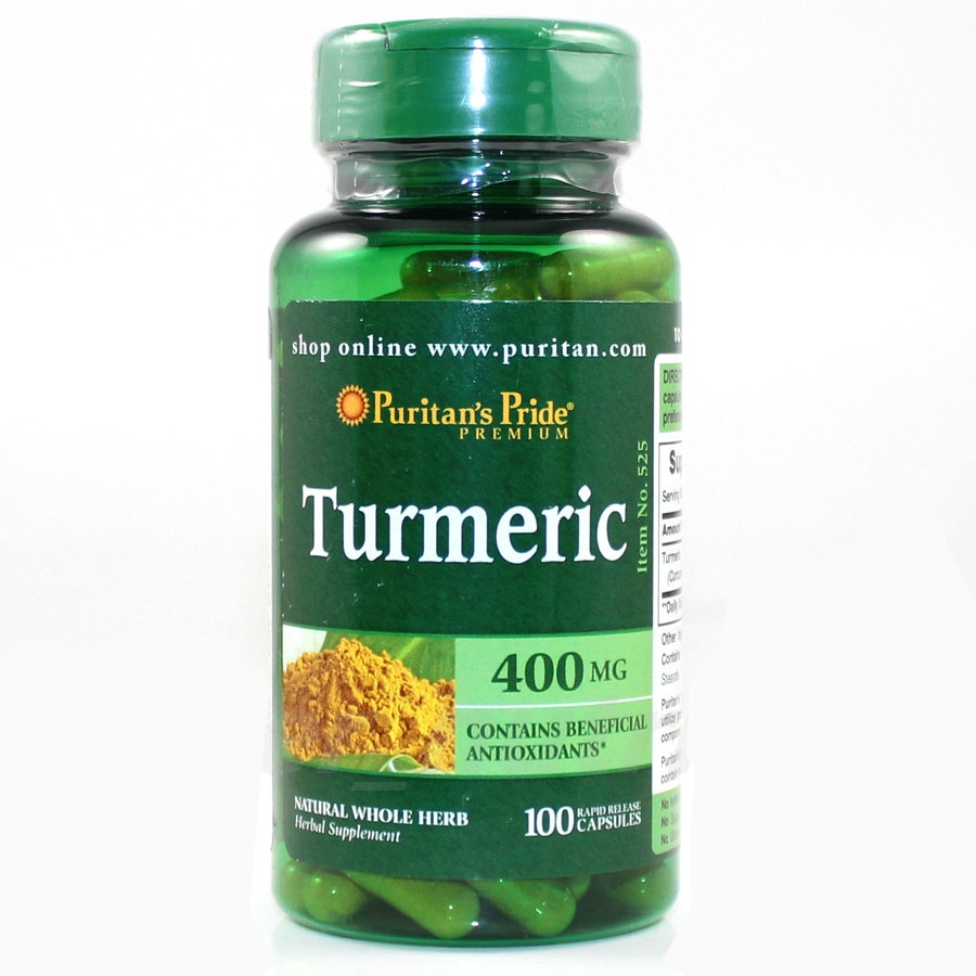 Turmeric κάψουλα κουρκούμη ουσία 400mg * 100 κάψουλες για την υγεία του ήπατος