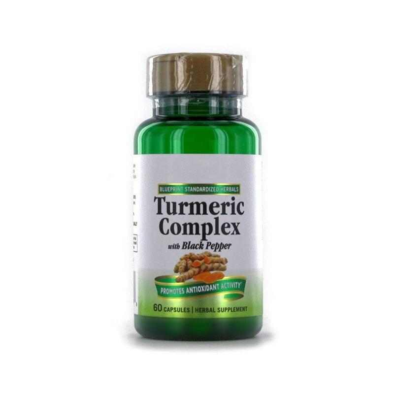 Turmeric Curcumin Complex with Black Pepper 1500mg * 60caps/bottle