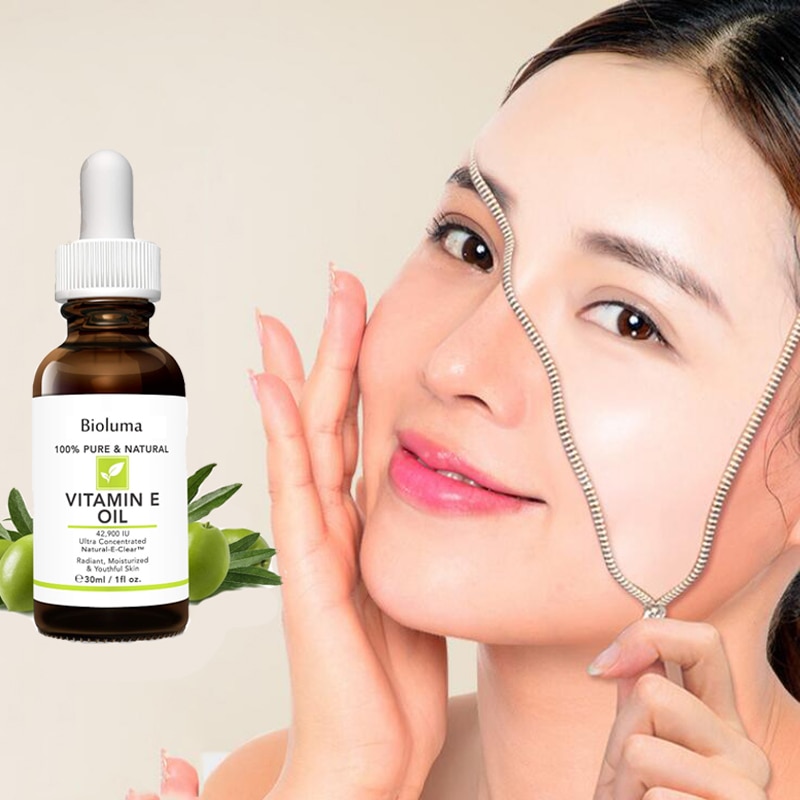 Vitamin E Gesichtsserum Whitening Face Oil Essence Feuchtigkeitsspendende Essenz Hautpflege Anti-Falten Lifting Straff