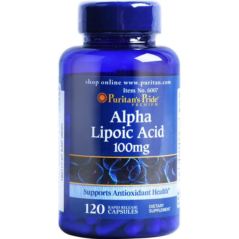 алфа липоева киселина 100 mg 120 капсули