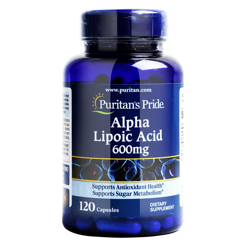 Alfa Liponsyra 600 mg 120 kapslar