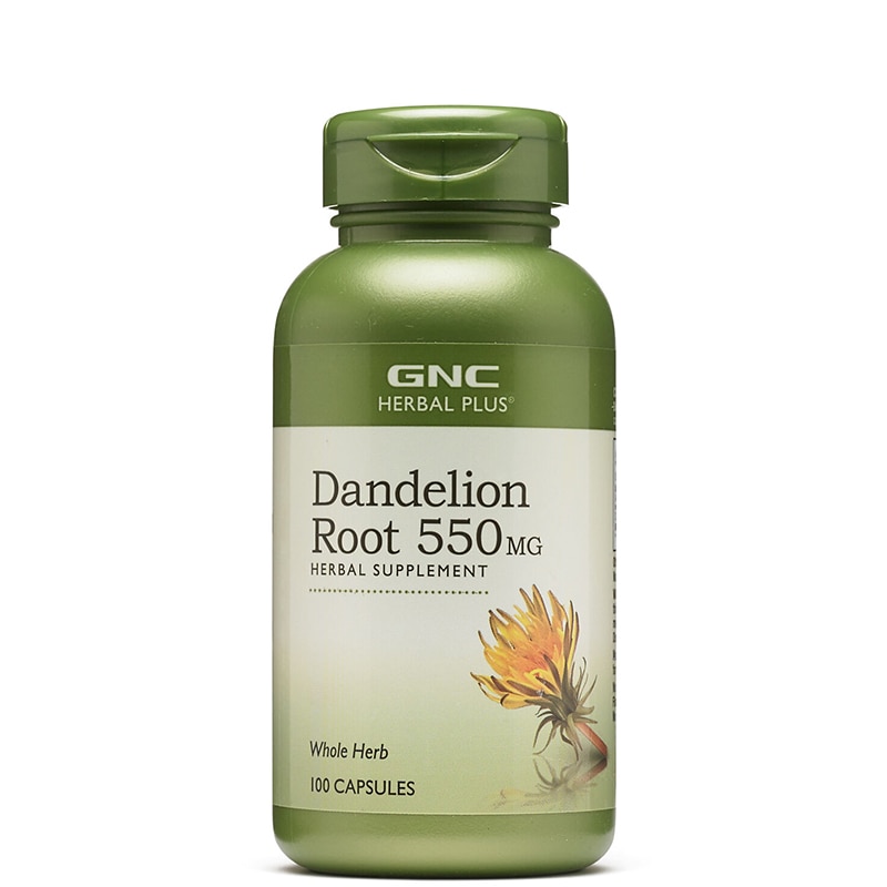 Dandelion root 550 mg herbal supplement