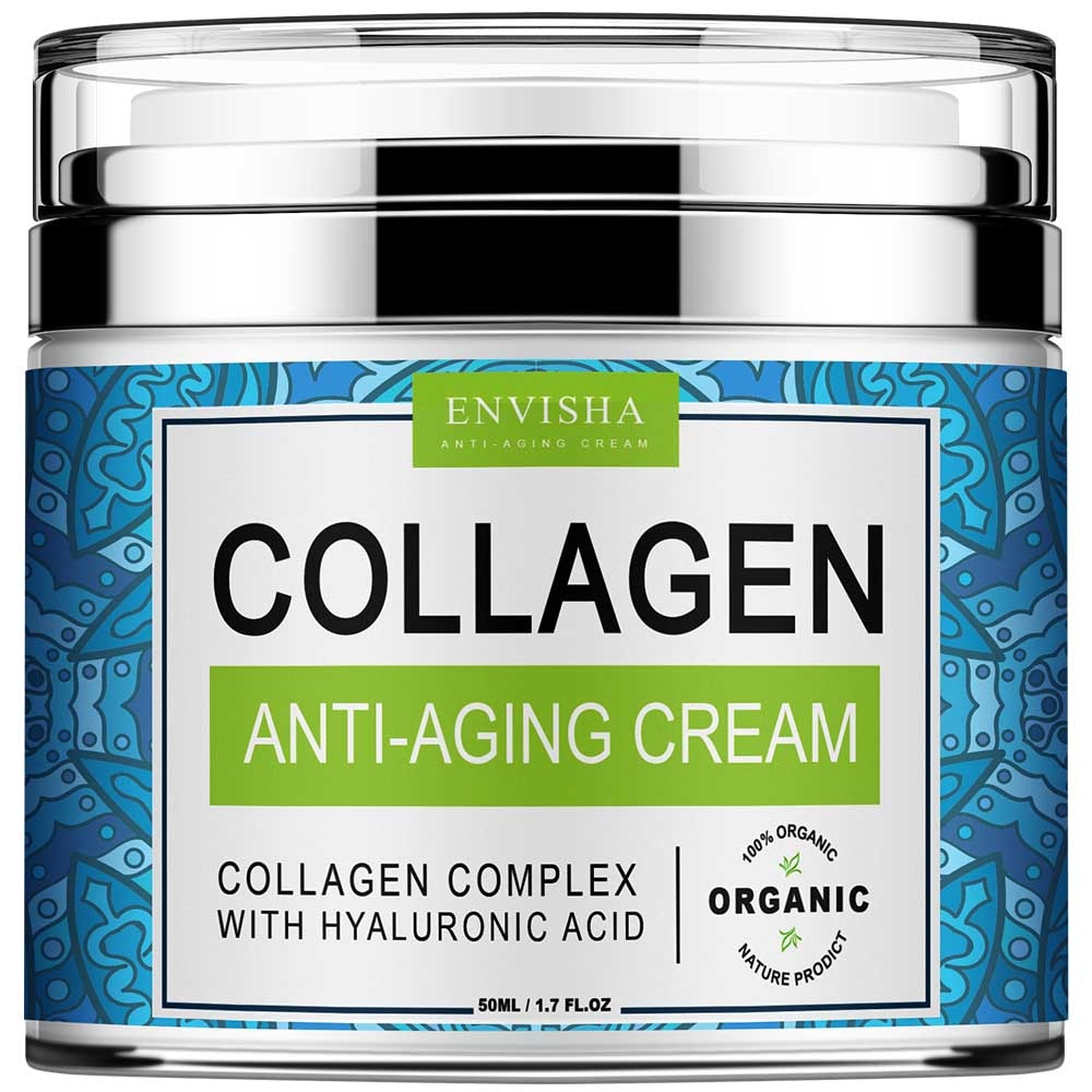 ENVISHA Face Cream Collagen Hyaluronsyra Skin Care Anti-Wrinkle Moisturizing Anti-Aging Night Shrink Pores Whitening Smooth