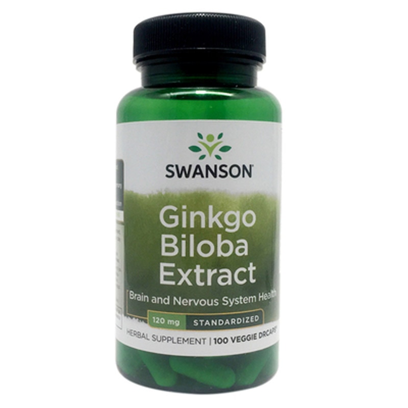 Ginkgo Leaf Essence Capsules Brain Nutrition 120mg 100 kapslit