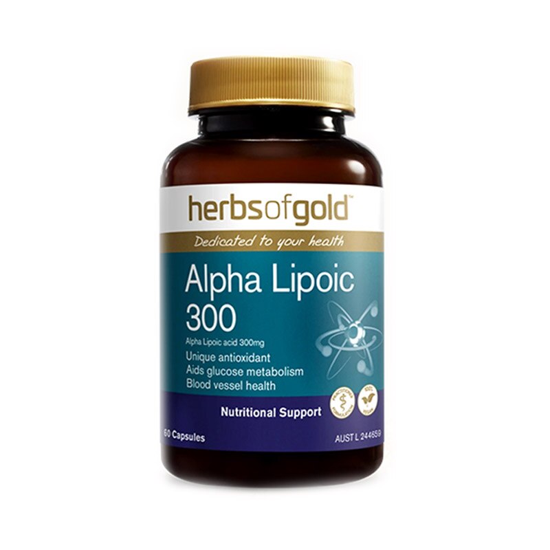 HerbsofGold alpha lipoic 300 60 kapsułek/butelka