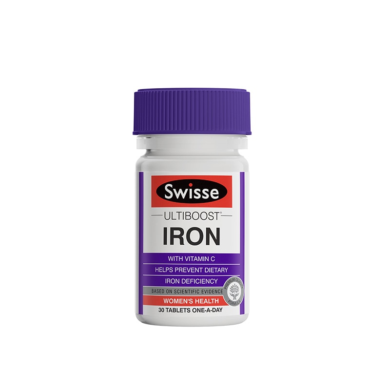 Swisse Iron Supplement 30 Tabletek/Butelka
