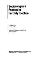 Facteurs du déclin de la fertilité