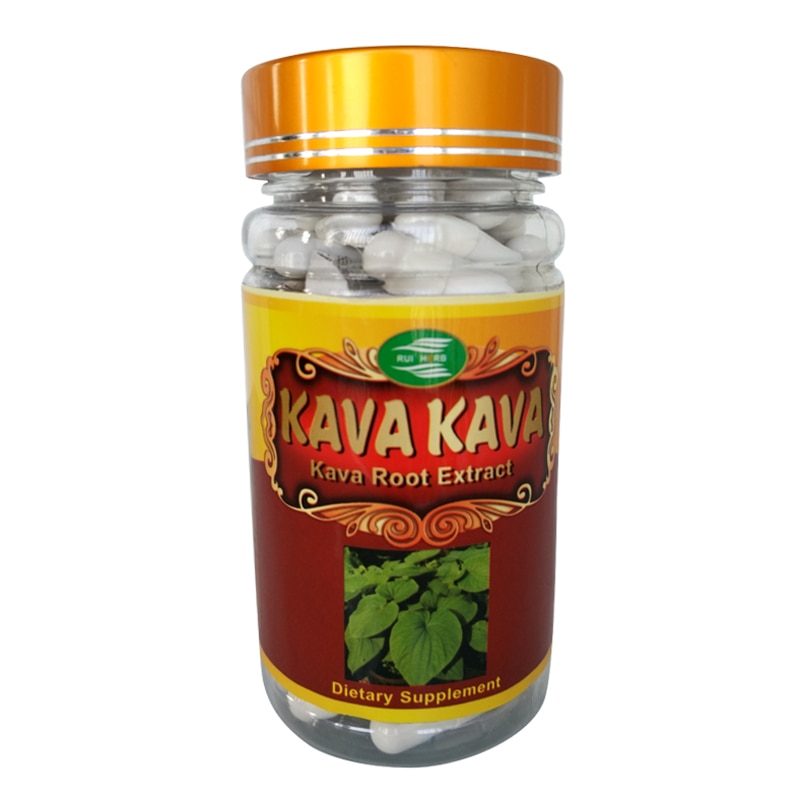 1 Bouteille Extrait de Kava - Capsule 500mg x90Comptes Aide le corps à se détendre