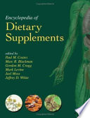 Encyclopedia of Dietary Supplements (Print)
